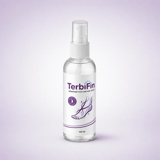 TerbiFin spray antihongos, vista lateral